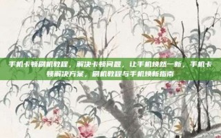 手机卡顿刷机教程，解决卡顿问题，让手机焕然一新，手机卡顿解决方案，刷机教程与手机焕新指南